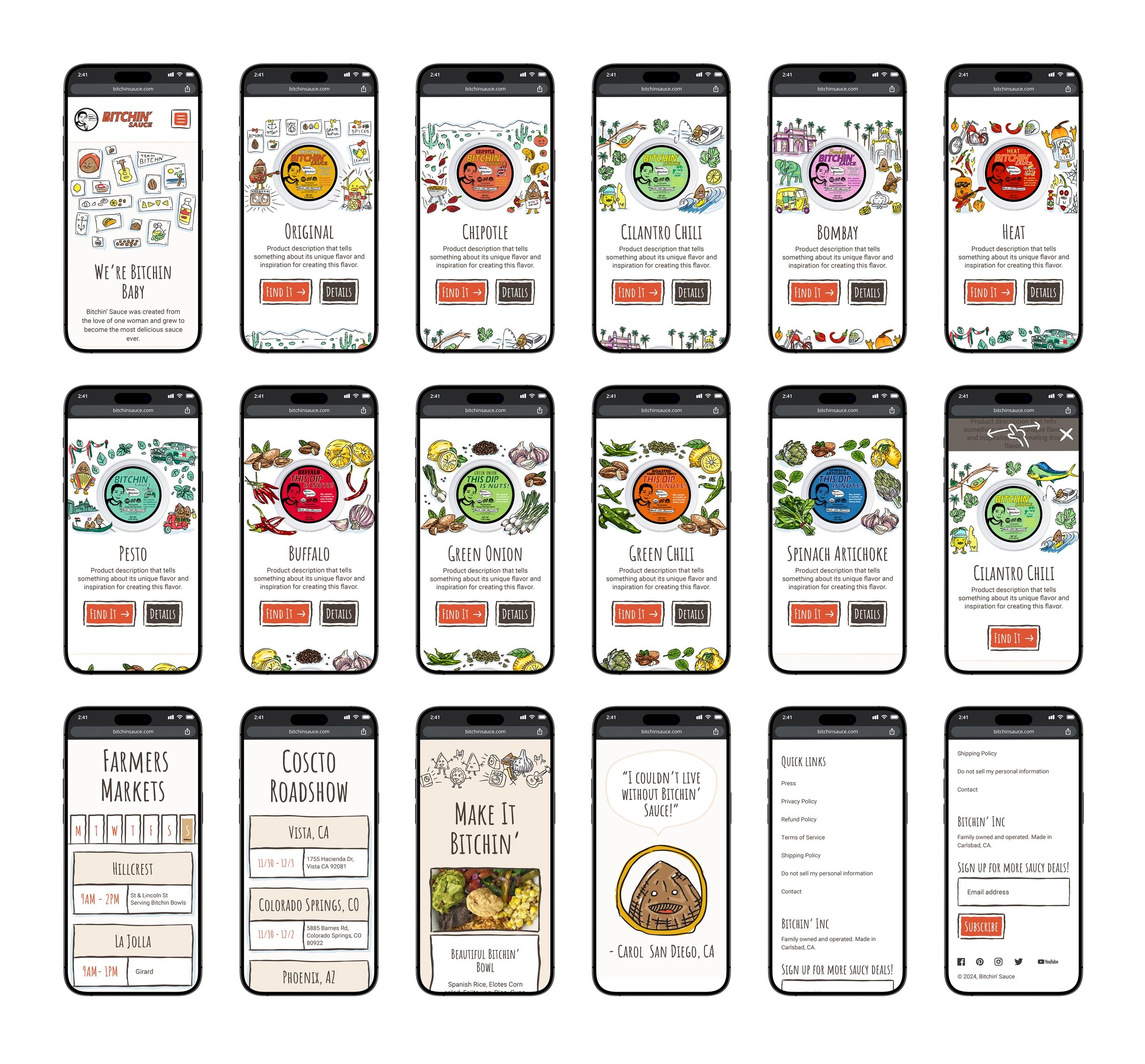 Illustration of shells
