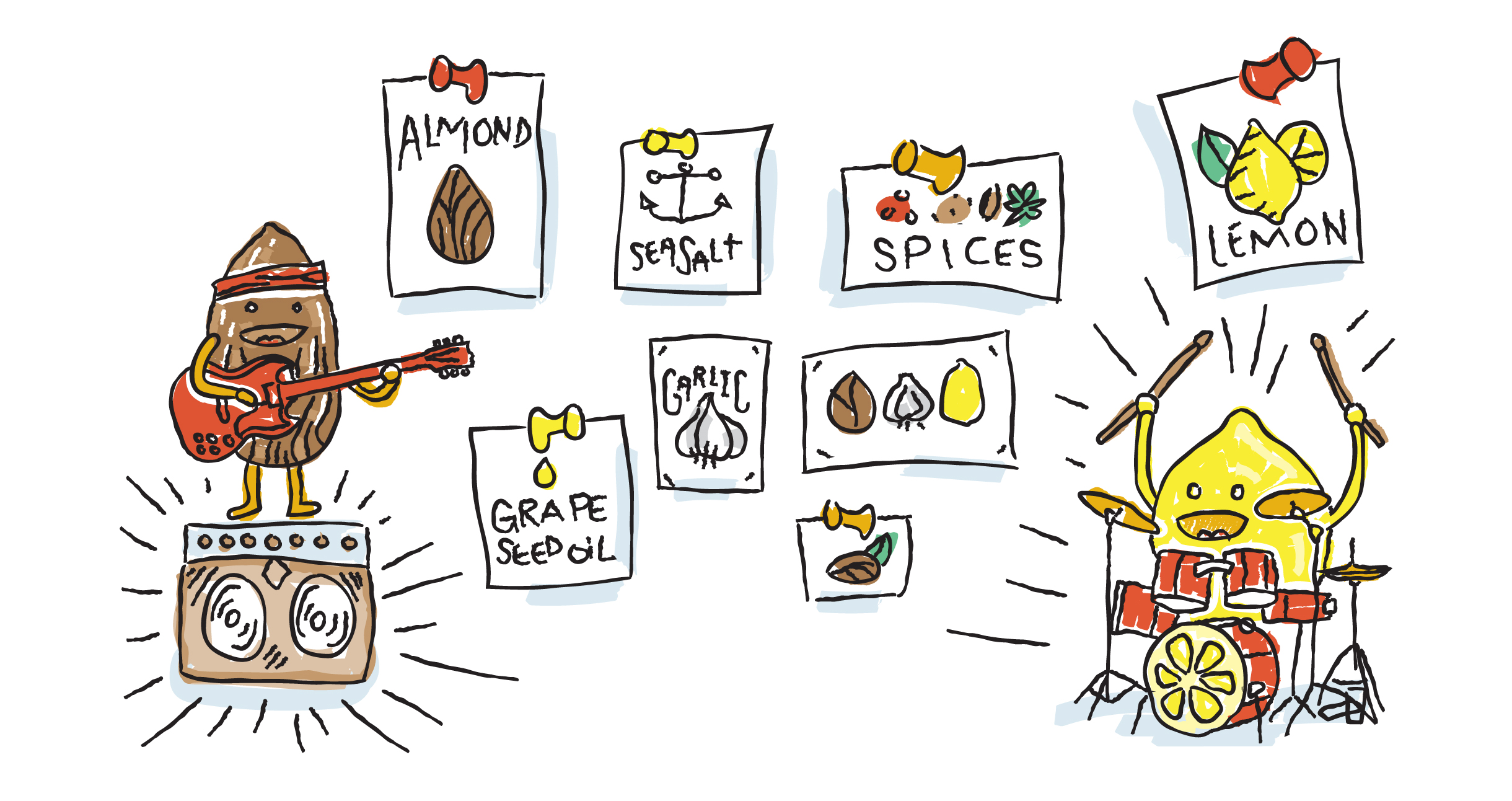 Illustration of shells
